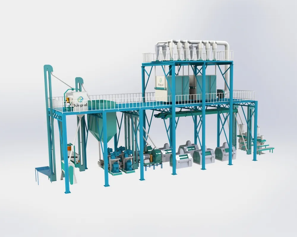 P series Enterprise Maize Milling Machine
